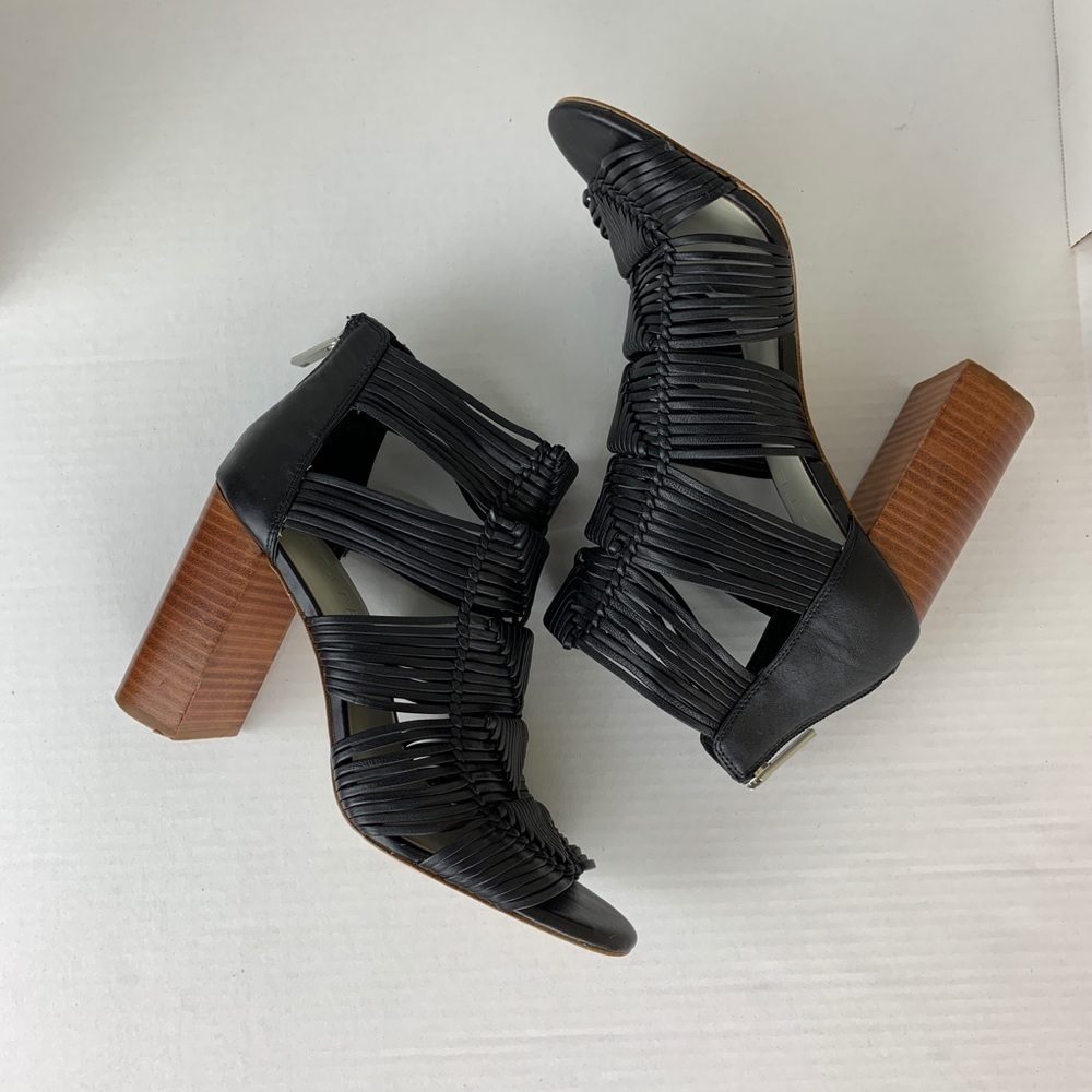 1. State Black Kenton Caged Sandal Booties Size 10 - Picture 3 of 6